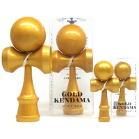 Оригинальный All -Gold Swork Ball Export Gold Kendama Box Skills Collection Swork Jade
