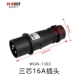 3 Core 16a Plug