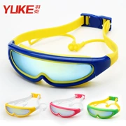 Kính bơi 5 trẻ em HD chống nước chống sương mù 6 trai kính bơi mạ 8 kính bơi cho bé gái 9 hộp lớn 10 tuổi 12 - Goggles