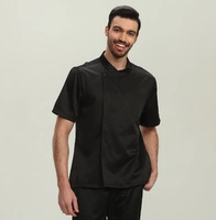 Черный топ с короткими рукавами