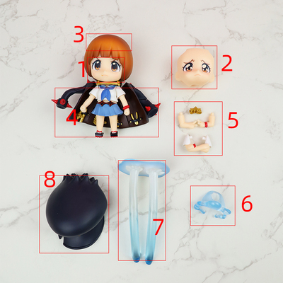 taobao agent GSC clay 515 chopped girl full ship decoration Zhenzi two -star uniform accessories to divide the corpse