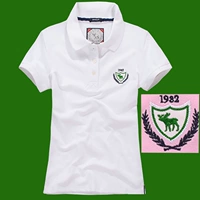 Áo thun nữ Jersey Jersey Mùa hè khô nhanh Thể thao thoáng khí Áo sơ mi POLO ngắn tay Cotton Stretch Hàn Quốc Slim - Thể thao sau bộ thể thao uniqlo