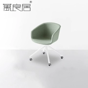 Wanliangju thiết kế nội thất giỏ giỏ ghế ghế vải nhập khẩu với ghế giải trí ròng rọc