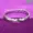 Vòng tay bạc 999 thời trang đơn giản quý phái vòng tay bạc để gửi cho bạn gái món quà trang sức bạc trang sức - Vòng đeo tay Cuff