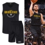 Curry đồng phục bóng rổ Áo chiến binh in áo không tay áo thể thao nam phù hợp với sinh viên thi đấu cá nhân - Thể thao sau bộ gió adidas nữ