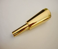 Увеличение труба рот 7C5C3C Золотой, наполненный боеголовкой маленький инструмент, чтобы взорвать рот, чтобы взорвать рот, чтобы взорвать высокую частоту, легче