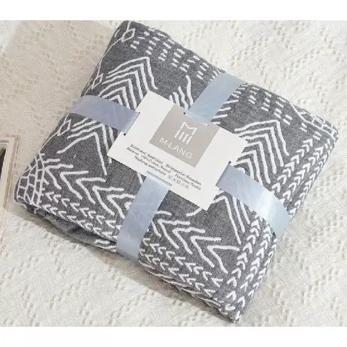 Хлопковое марлевое муслиновое одеяло для детских постельных принадлежностей