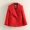 Sê-ri 2018 sản phẩm mới mùa đông thuần màu đỏ ngắn áo khoác len ngắn 040 cut mark áo khoác nữ