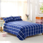 Kẻ sọc cũ thô vải khăn trải giường giường đôi duy nhất khăn trải giường mảnh duy nhất sinh đôi duy nhất 1.5 1.8