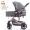 Xe đẩy em bé phong cảnh cao gấp nhẹ ngả có thể ngồi sơ sinh hai chiều bốn bánh giảm xóc xe đẩy em bé - Xe đẩy / Đi bộ