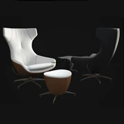 Nội thất tùy chỉnh - thiết kế tổng thể FRP xoay thời trang ghế bành giản dị tiếp tân kinh doanh cá tính giải trí - Đồ nội thất thiết kế