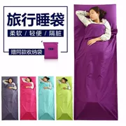 Đi qua túi ngủ giường chăn bông bẩn về du lịch kinh doanh Khăn xách tay siêu nhẹ chất lượng cao - Túi ngủ