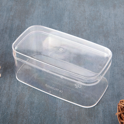 曲奇手工饼干盒PS注塑透明塑料盒 长方形糕点包装盒小盒子