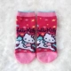 Tất bé gái hoạt hình dễ thương Tất cotton nguyên chất cho trẻ em Hello Kitty Kitty ống giữa 5-6-7-8-9 tuổi Vớ