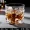 Crystal Glass Whisky Cup Wine Glass Bar Ice Hockey Cup Spirit Glass Classical Cup Creative Chì-Free Wine Glass Wine - Rượu vang