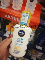 Nivea, детский увлажняющий солнцезащитный крем для чувствительной кожи, Германия, SPF50, 200 мл