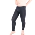 Quần skinny nam trong suốt cắt cạp quần băng lụa mùa thu quần legging siêu mỏng túi gợi cảm - Quần cơ thể Quần cơ thể