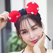 Phim hoạt hình cô gái Nhật Bản ngọt ngào dễ thương mũ bơi sinh viên dây rút có thể điều chỉnh nữ tăng trưởng tóc áo tắm mùa xuân nóng mũ bơi - Mũ bơi