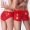 Cặp đôi nam đồ lót tóm tắt eo quần quần thoáng khí cotton góc cao nữ Valentine quà tặng năm nay màu đỏ quần lót đùi