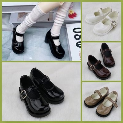 taobao agent SD/BJD3, 4 points, 6 cents, baby shoes, small cloth BLYTHE versatile small leather shoes OB22/24 Vegetarian body bear girl new shoes