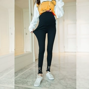 Quần legging giảm giá 2018 mùa thu mới đa năng đi chơi hot mom quần hoạt hình quần âu ống quần nâng bụng