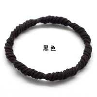 Черный [нить кружок волос]