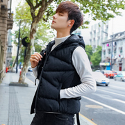 Mùa thu và mùa đông mới vest nam Hàn Quốc phiên bản của tự trồng kích thước lớn bông áo sinh viên xu hướng đẹp trai vest dày bông áo