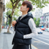 Mùa thu và mùa đông mới vest nam Hàn Quốc phiên bản của tự trồng kích thước lớn bông áo sinh viên xu hướng đẹp trai vest dày bông áo Áo vest cotton