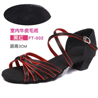 002 Черная инкрустированная крытая волоса