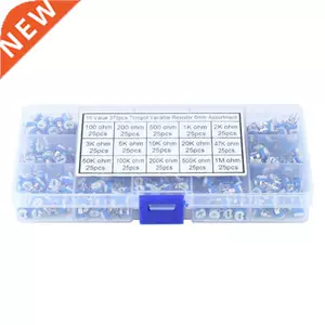 375pcs 15 значений Потенциометр переменный резистор