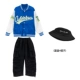 SET+Black Fisherman Hat