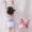 Đồ bơi trẻ em Hàn Quốc cho bé gái bé gái Kem chống nắng học sinh Xiêm khô nhanh trẻ nhỏ Cậu bé lớn dễ thương Đồ bơi cha mẹ-con - Bộ đồ bơi của Kid