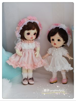 taobao agent *Dressing*bjd1/6 big 6 points, 8 points, 12 points OB11, hot spicy cloth doll clothing dress set