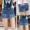 2017 mùa hè và mùa thu mới quần short denim của phụ nữ váy Hàn Quốc phiên bản của eo stretch Slim chống ánh sáng váy hot quần quần bò nữ
