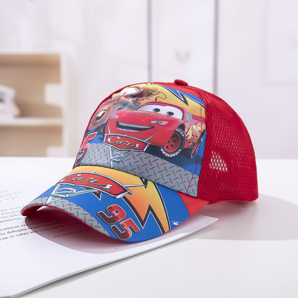 9children Hat men and women child summer sunshade Sunscreen Baseball cap baby Sun hat Cartoon Duck tongue ventilation Net cap