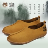 Древние туфли для монаха весна и осенние туфли чистая ручная, мягкая, удобная, удобная, устойчивость