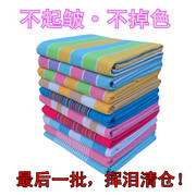 Sơn Đông truyền thống handmade cũ thô vải tấm mảnh duy nhất dày cotton linen đơn sinh viên đôi ký túc xá chống mùa khuyến mãi