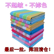 Sơn Đông truyền thống handmade cũ thô vải tấm mảnh duy nhất dày cotton linen đơn sinh viên đôi ký túc xá chống mùa khuyến mãi