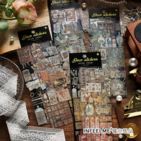 Трехмерный браслет, ретро наклейка, наклейки, английский, планировщик