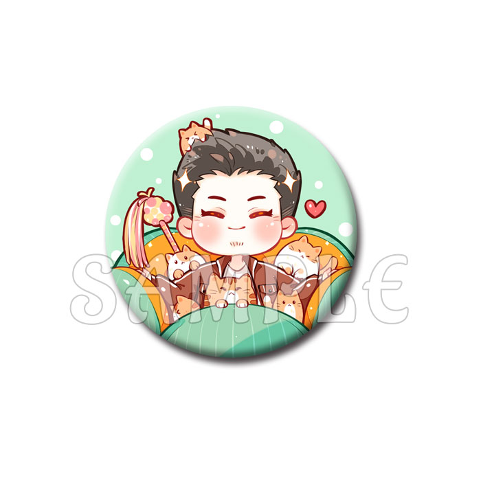 Chubby - Plush BarTime Boundary Story of things Wu Xie Zhang Qiling Black and blind Xie Yuchen Wang pangzi Key buckle Plush Baji Tomb robbery note