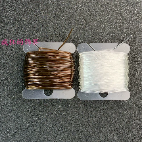 Импортный эластичный стеклянный бирюзовый браслет из бусин, в корейском стиле