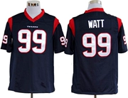 Quần áo bóng bầu dục cầu thủ người hâm mộ phiên bản kích thước lớn hip hop Houston Texans Texas người 99 # Watt - bóng bầu dục