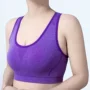 Đồ lót thể thao nữ chống sốc tập hợp áo vest kiểu sinh viên thể hình cỡ lớn không có vòng thép chống võng ao tap yoga