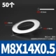 Thép không gỉ 304 phẳng đệm siêu mỏng Máy Giặt kim loại hình tròn đệm mở rộng dày vít máy giặt M2M36
