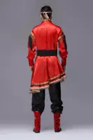 Áo choàng nam Mông Cổ biểu diễn trang phục biểu diễn trang phục dân tộc thiểu số Tây Tạng dành cho người lớn áo dân tộc