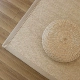 Nhật Bản sisal vải lanh bông và vải lanh thảm rơm phòng khách phòng ngủ phòng trà Thiền Tông Trung Quốc bàn cà phê sàn gỗ phong cách