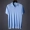 Noida mùa hè-pin jacquard cotton knit kinh doanh bình thường burst đẹp trai chic ve áo ngắn tay T-Shirt nam M127