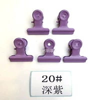 Пять темно -фиолетовых клипов 20