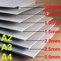 Giấy bìa có thể DIY bìa cứng màu xám 1MM23mm siêu dày có thể làm mô hình hộp thủ công mô hình bìa cứng mm - Giấy văn phòng giấy in bill văn phòng phẩm	