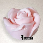 B1290diy Rose Handmade Soap Soft Silicone Gel Nghiền Khuôn Sôcôla Fondant Bánh Pudding Kem
